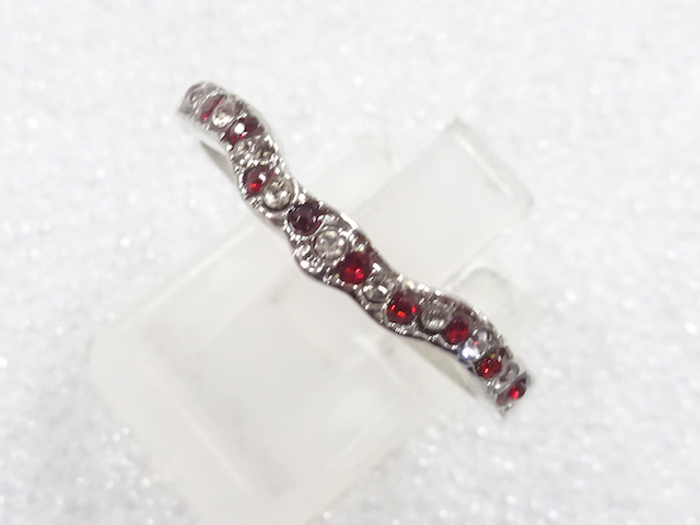 COLORED STONE FASHION RING / JP SIZE 19